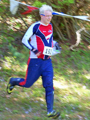 Mark Frank at Hickory Run, May 2008, photo by Petr Hartman