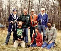  Front row L to R  Bob Putnam, Caroline Ringo, and Paul Kusko
Back row L to R Lee Hess Pedersen, Bruce Case, Kent Ringo, and John Geier.