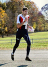 Greg Balter finishing at Fair Hill, photo by Kent Shaw