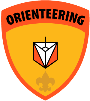 Scout Orienteering merit badge logo